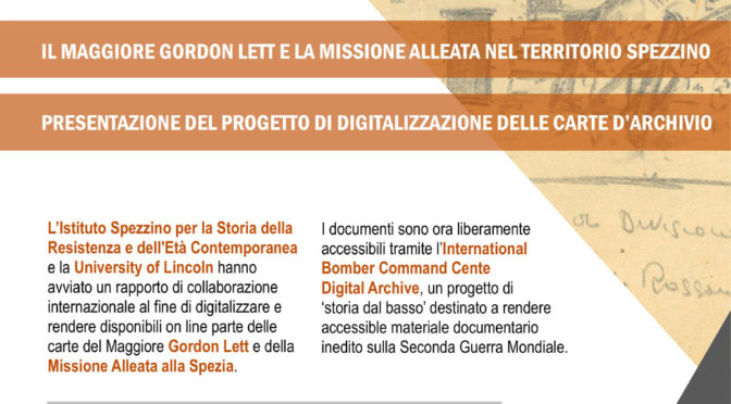 Gordon Lett e la Missione Alleata nel territorio spezzino