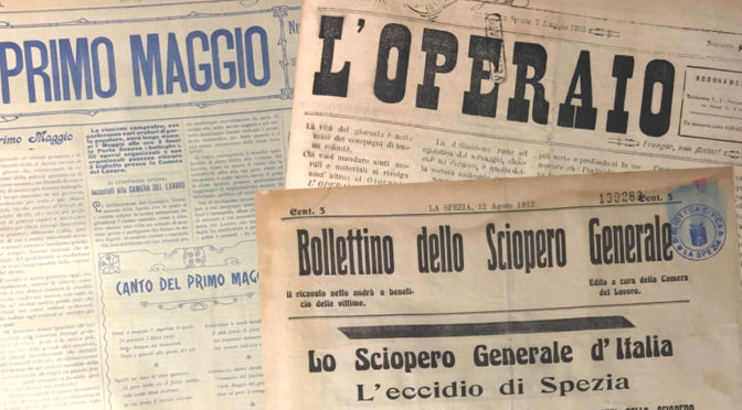 Le lotte dei lavoratori nella stampa locale