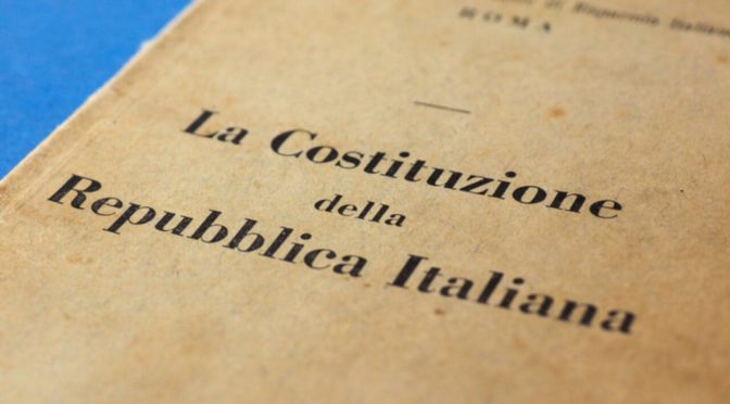 La Costituzione Italiana