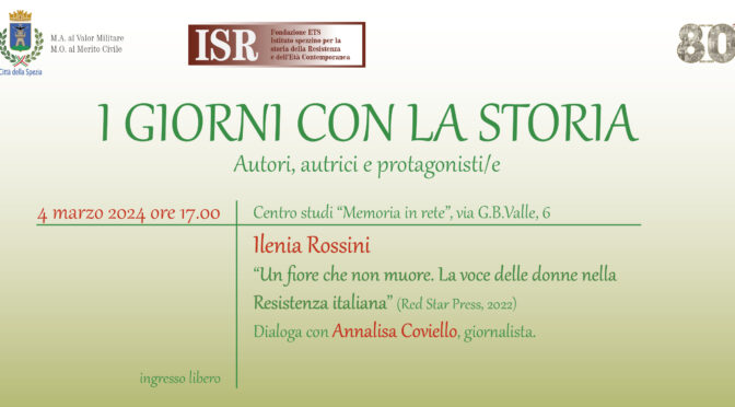 Giorni con la Storia: Ilenia Rossini
