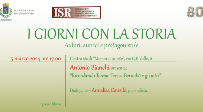 Giorni con la Storia: Antonio Bianchi